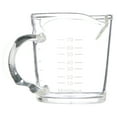 thumbnail image 2 of BCnmviku 2 Pack Espresso Shot Glass 3-Ounce Triple Pitcher Barista Double Spouts With Pouring Handle, 2 of 8