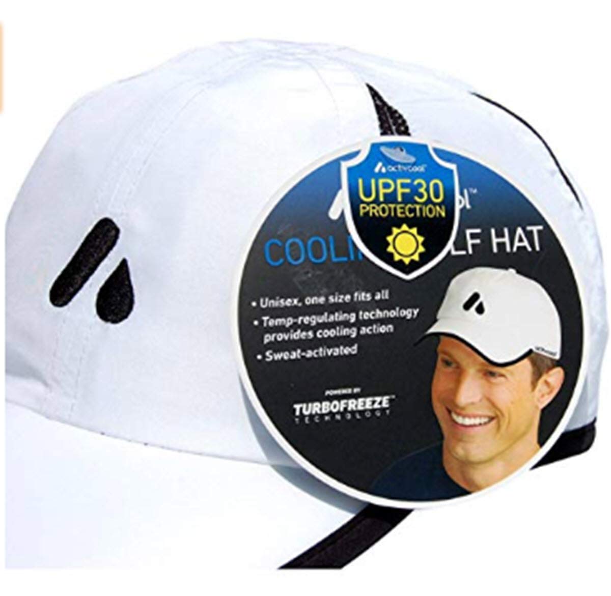 Cooling Golf Hat UPF 30 Protection With 
