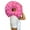 Pink Icing, variant on Truyond Donut Pillow for Ear Piercings or Side Sleeping - Fun Decor & Soft Toy for All Ages, 14 inch