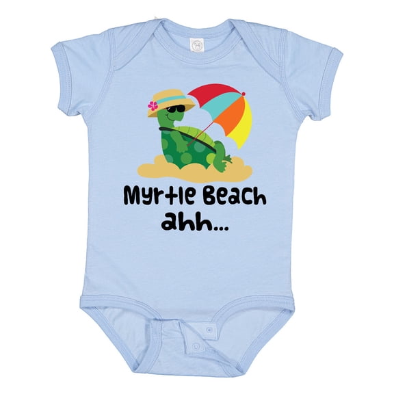 Inktastic Myrtle Beach South Carolina Boys or Girls Baby Bodysuit