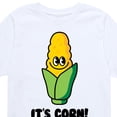 thumbnail image 3 of Instant Message - It's Corn - Toddler & Youth Short Sleeve Graphic T-Shirt, 3 of 6