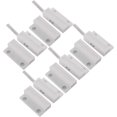 thumbnail image 1 of HUGFEGWE Side Wires NC Door Magnetic Contact Reed Switch Alarm Surface Mounted for Wooden Door/Window ABS Case White Color (5 Pack) U2536-16486, 1 of 5