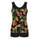 thumbnail image 4 of Conjunto de Bikini de Cintura Alta para Mujeres sin Posicionar Traje Impreso, Tankini Libre con Almohadillas Extraíbles, Traje de Baño de Corte Alto para la Playa de Verano, 4 of 6