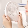 thumbnail image 6 of Ultra-Thin Silent Usb Desktop Small Fan Portable Rechargeable Portable Fan, 6 of 8