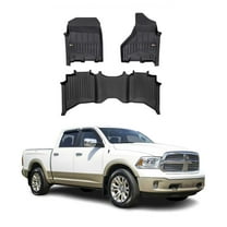 OMAC Premium Floor Mats for RAM 1500 2500 3500 Crew Cab 2012-2024 Heavy Duty