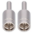 thumbnail image 2 of 4 Gauge Wire Connector, Silver 2pcs Power Cord Terminal High Hardness  For Inverter Battery And Automotive Applications For Car Audio, 2 of 8