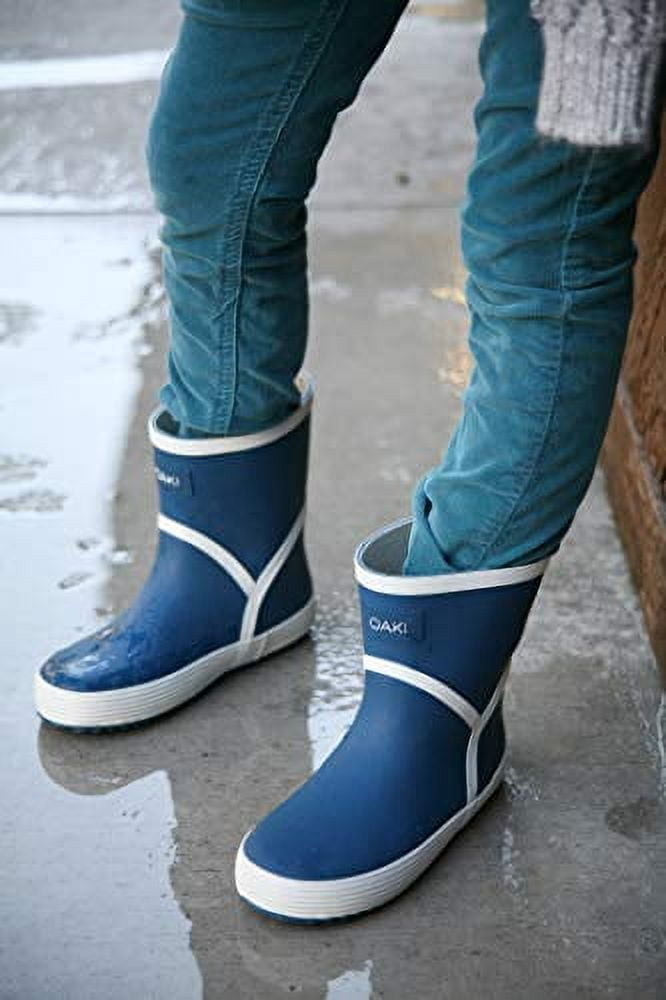 OAKI Kids and Toddlers Euro Rain Boot, Ultra Strong & Lightweight
