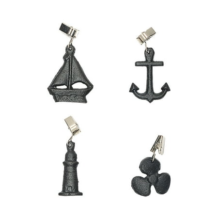 

1 Set Creative Tablecloth Clips Iron Table Cloth Cover Clamps for Home Picnic