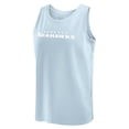 thumbnail image 2 of Men's Fanatics Light Blue Seattle Seahawks Elements Tank Top, 2 of 3