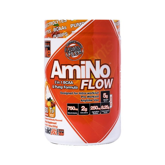 Muscle Elements Amino Flow, Fruit Punch, 30 Servings