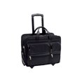 thumbnail image 1 of McKleinUSA 58445 CLINTON 17 Detachable-Wheeled Laptop Case, Black, 1 of 4