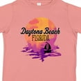 thumbnail image 4 of Inktastic Daytona Beach Florida Sunset Girls Toddler T-Shirt, 4 of 5