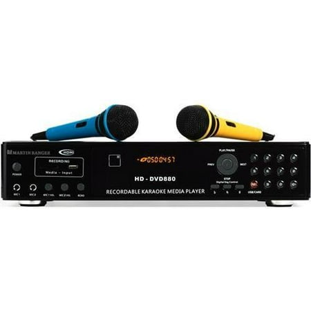 Karaoke Professional Multimedia Player with CDG Ripping Recorder - HD DVD880