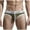 Army Green, variant on Mens Underwear with Pouch for Balls Plus Size Support Comfortable Sport Breathable Stretch Solid Briefs Blue