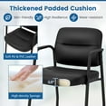 thumbnail image 6 of Costway Waiting Room Chair No Wheels Set of 8 with Integrated Armrests  for Reception, 6 of 7