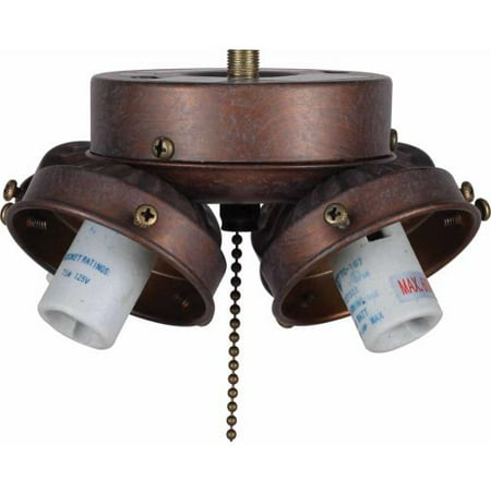 Volume Lighting V0964 Ceiling Fan Light Kit 4 Light Fan Walmart Com