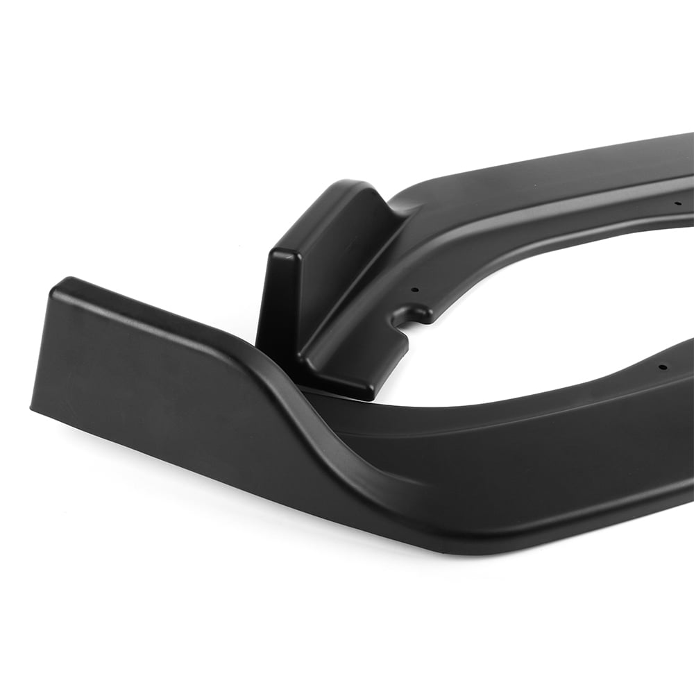 Ikon Motorsports Compatible with 18-21 Honda Accord OE Style Front Bumper Lip Black PP 3PC