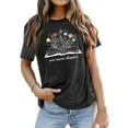 thumbnail image 2 of WEAIXIMIUNG T-Shirt Imprimé à Manches Courtes Col Rond pour la Saint-Valentin pour Femmes, 2 of 4