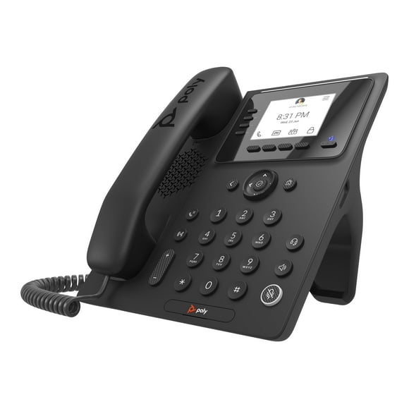 Poly CCX 350 for Microsoft Teams - VoIP phone - black