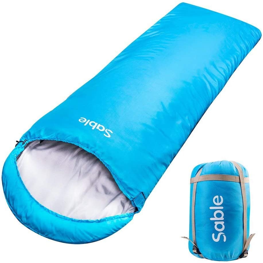 Sable Sleeping Bag 3 Season Warm & Cool Weather Camping Waterproof