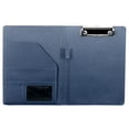thumbnail image 4 of 2Pcs A5 Document Bag File Folder Clipboard Business Office Financial School Supplies - Black & Blue, 4 of 4