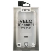 iHome Velo Impact Case, iPhone 11 Pro Max, Clear/White