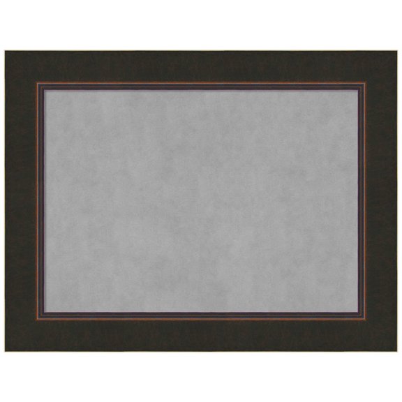 Amanti Art Milano Bronze Framed Magnetic Board 34 x 26 in.