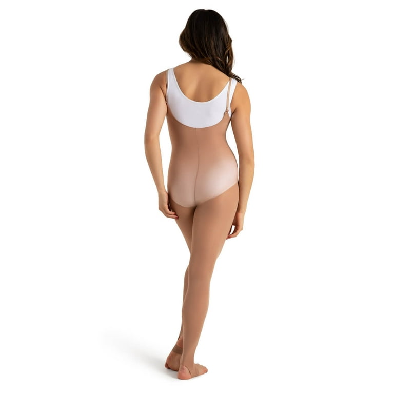 Ultra Soft Body Tights with Clear Straps