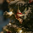 thumbnail image 4 of Animales Decorativos Planos Adornos Navideños Adornos Navideños Adornos Navideños Colgantes para Árbol de Navidad Impresión Plana 2D Colgantes Acrílicos Adornos Navideños Decoraciones Navideñas para E, 4 of 5