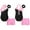 A Pink, variant on iiniim Kids Girls Sleeveless Gymnastics Leotard Unitard Tumbling Biketard with Shorts Matching Hair Scrunchie Set Royal Blue 10