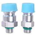 thumbnail image 1 of 2Pcs Portable Portable Hose Connectors Conditioners Conditioners Universal R134A Portable Airconditioner, 1 of 5