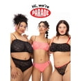 thumbnail image 6 of Parade Lace Bandeau Bralette, Sizes XS to 3XL, 6 of 8