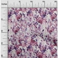thumbnail image 2 of oneOone Cotton Poplin Dark Magenta Fabric Floral Texture Dress Material Fabric Print Fabric By The Yard 42 Inch Wide, 2 of 4