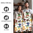 thumbnail image 5 of Apron, Stocking Stuffers Kitchen Apron with 2 Pockets, Apron for Cooking Waitress Bistro Baking, 5 of 6