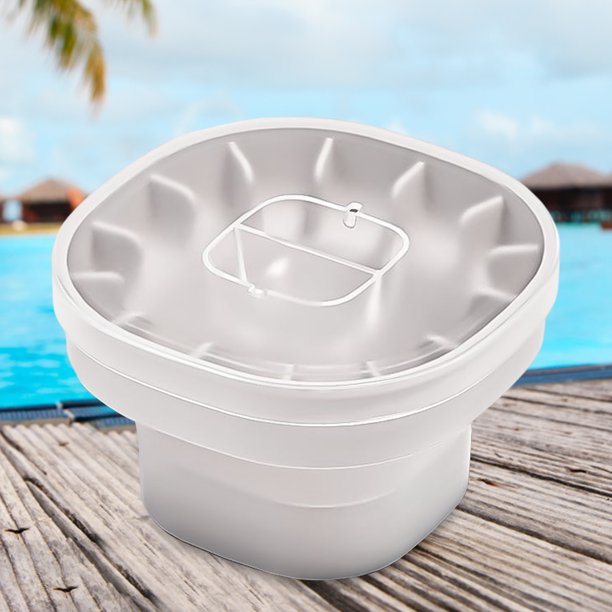 Cubeta De Hielo Herramienta de molde de hielo reutilizable apilable de silicona plegable para cubo de hielo (blanco crema) Wdftyju Libre de BPA