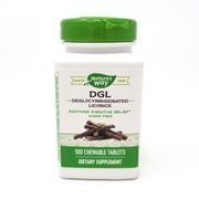 Nature s Way DGL Deglycyrrhizinated Licorice 100 Chewable Tablets