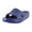 Dusk Blue Pearl Eva, variant on Women's Soothe Slide Sandal Light Blue Pearl 9M