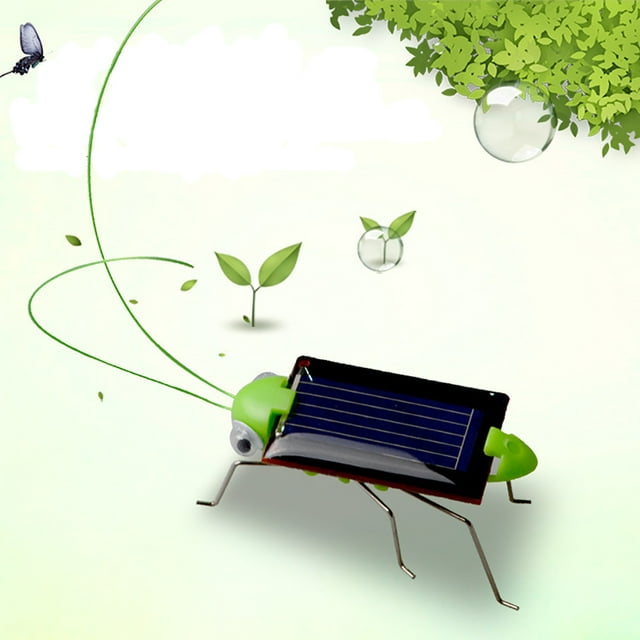 BKER Toy Powered Robot Solar Gadget Powered Educational Toy Solar Education