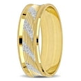 thumbnail image 3 of Everly Men's Diamond 14k Yellow Gold Wedding Ring, 3 of 8