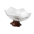 thumbnail image 4 of Bandeja para frutas y aperitivos con pedestal, práctica, elegante y multiusos, decoración para el hogar, centro de mesa, cocina, cumpleaños, hogar. Blanco claro, 4 of 8