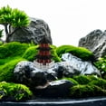 thumbnail image 4 of XIBUFE 2026 New Mini Pagoda Statue Miniature Pagoda Decor Mini Japanese Fairy Garden Figurines for Zen Garden Bonsai Terrarium Decoration, 4 of 7