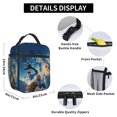 thumbnail image 6 of Fantastic Four Insulated Lunch Box Reusable Thermal Cooler Lunch Bag Work Food Picnic Container Tote Bags, 6 of 6