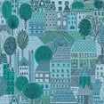 thumbnail image 3 of Charming Village Peel & Stick Wallpaper, 3 of 16