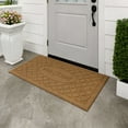 thumbnail image 5 of Mohawk Home Welcome Impressions Rib Outdoor Polyester Door Mat, Tan, 2' X 4', 5 of 8