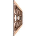 thumbnail image 3 of Ekena Millwork 47"W x 12"H x 1/4"T Hazelton Fretwork Moulding, Red Oak, 3 of 13