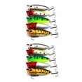 thumbnail image 4 of Soidarity Señuelos oscilantes de pesca de agua dulce cebo de plástico ABS Crankbait aparejos de pesca al aire libre aparejos de pesca Type1 NO1 Soidarity CBP006894, 4 of 6