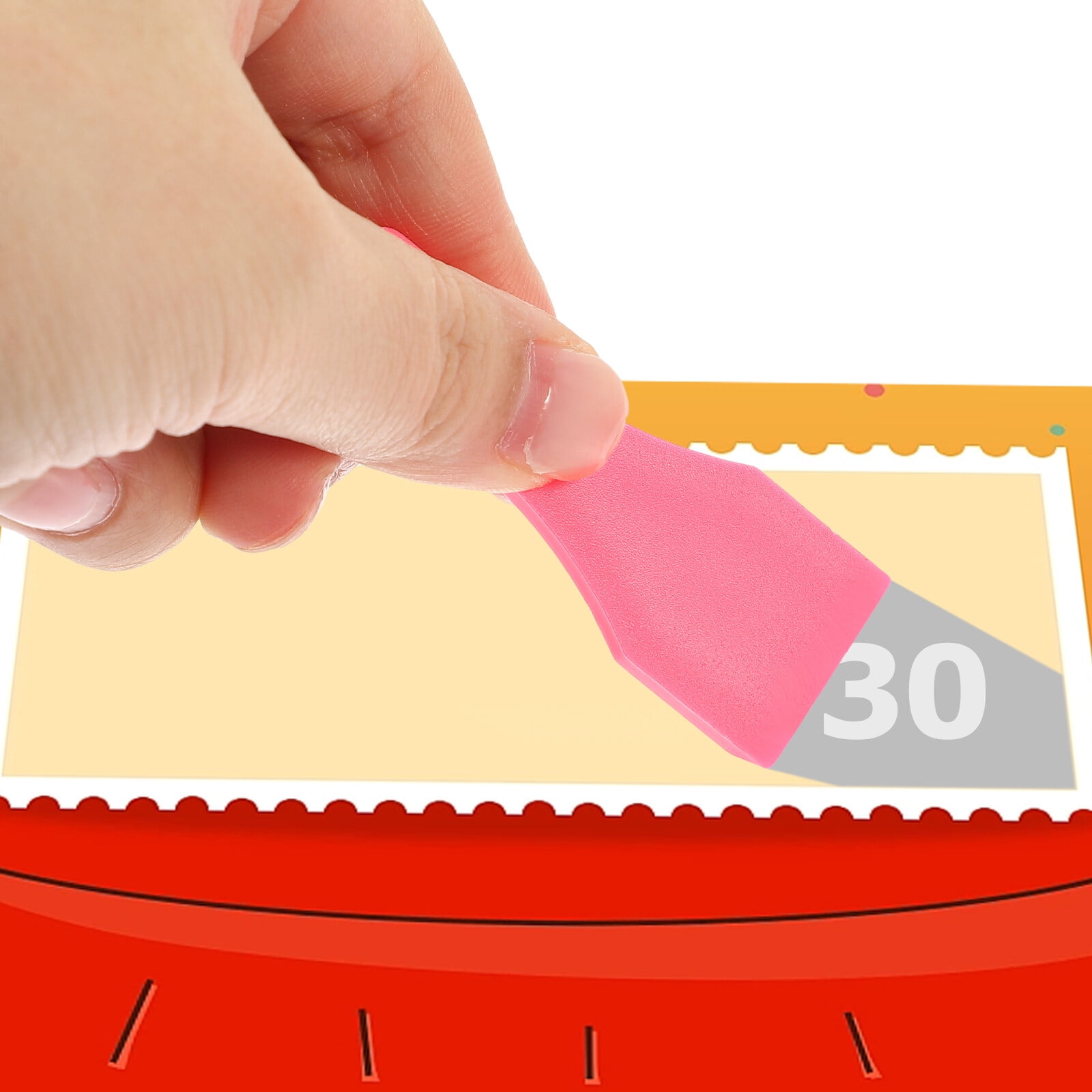 Frcolor 10pcs Lottery Ticket Scratcher Tool Portable Sticker Label Remover  Tool Plastic Scraper Tool 