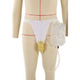 thumbnail image 1 of Collecteur d'Urine pour Hommes Âgés, Design Largement Rembourré, Propriétés Stables, Sac de Collection Portable Réutilisable pour la Maison, 1 of 7