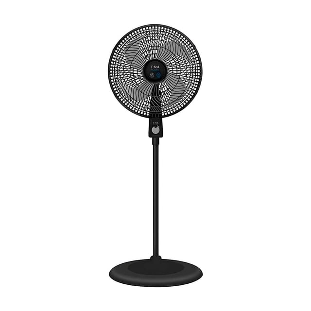 Ventilador de PEDESTAL T-fal VE3171X0 16 PULGADAS 3 VELOCIDADES Negro