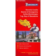 Michelin slovenia, croatia, bosina & herzegovina, serbia, montenegro, yugoslavic republic of macedon: 9782067171947